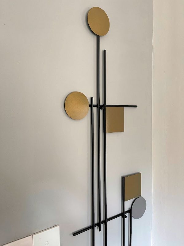 modern and minimalist retro style wall art