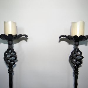 tall floor standing traditional candle holder