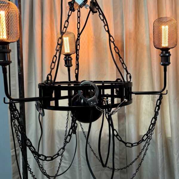 BSDM themed bondage chandelier
