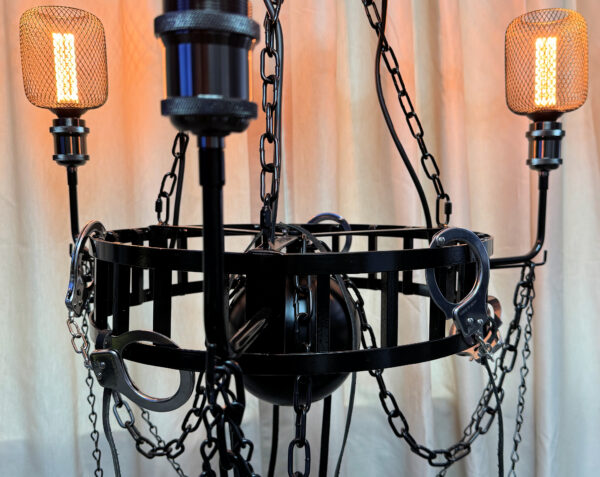 BSDM themed bondage chandelier