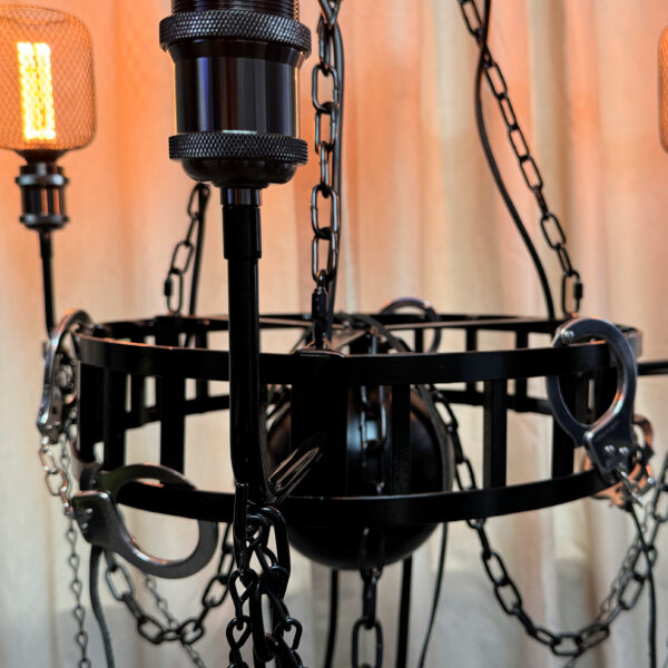 BSDM themed bondage chandelier
