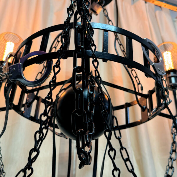 BSDM themed bondage chandelier