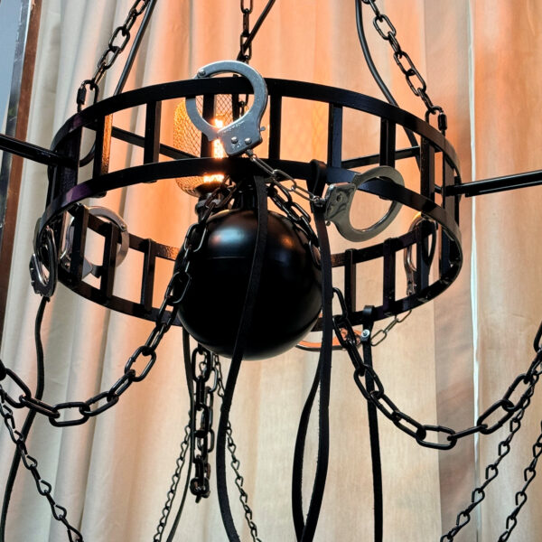 BSDM themed bondage chandelier