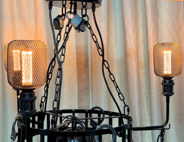 BSDM themed bondage chandelier