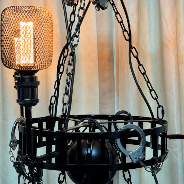 BSDM themed bondage chandelier
