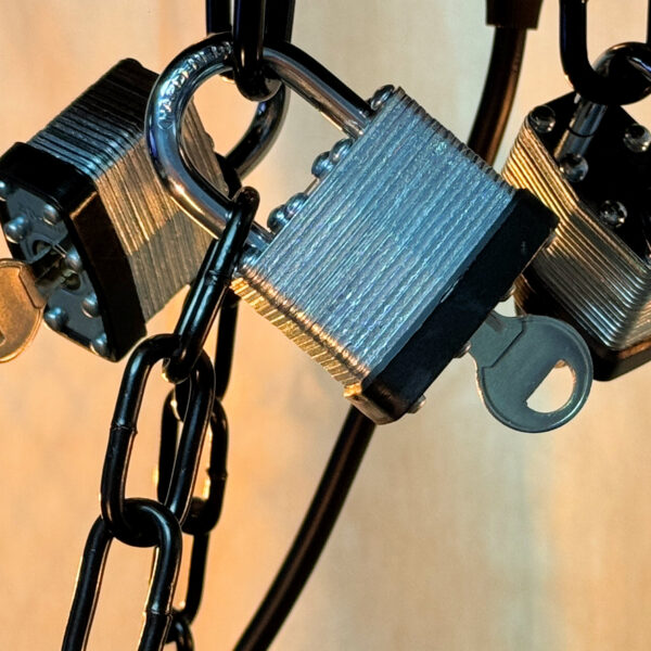 BSDM themed bondage chandelier
