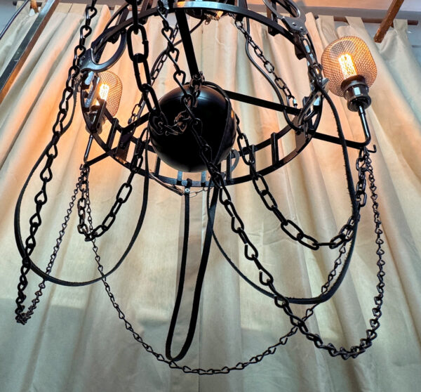 BSDM themed bondage chandelier