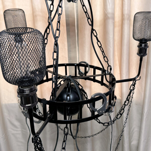BSDM themed bondage chandelier