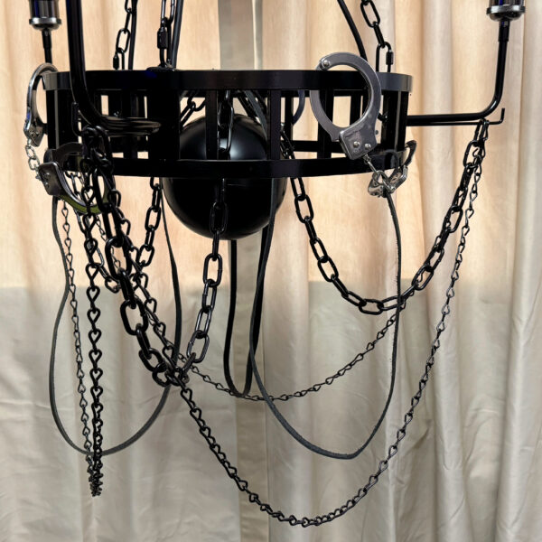 BSDM themed bondage chandelier
